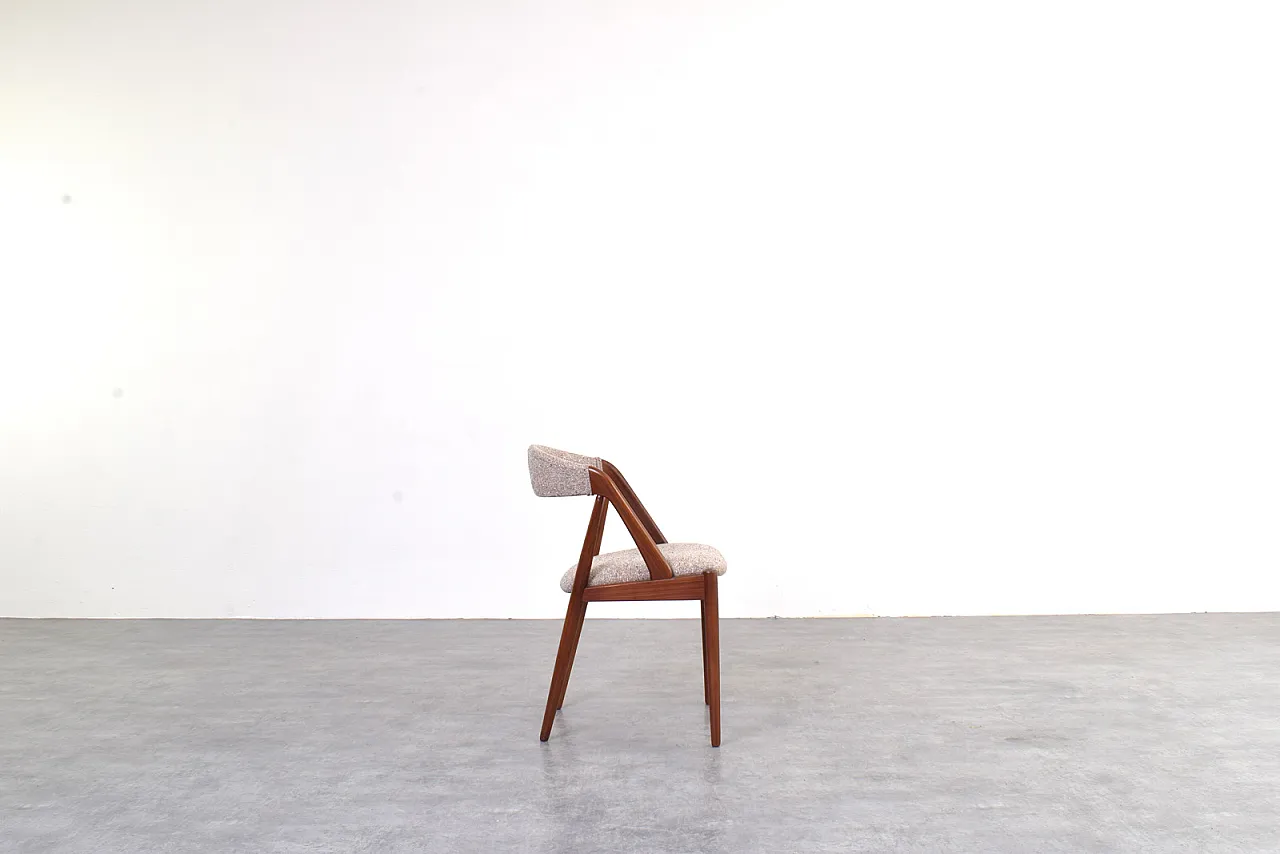 4 chairs Model 31 by Kai Kristiansen for Schou Andersen, 1960s 5