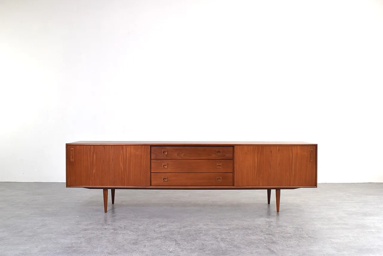 Mid-Century Danish Teak Sideboard, 1960s. 1