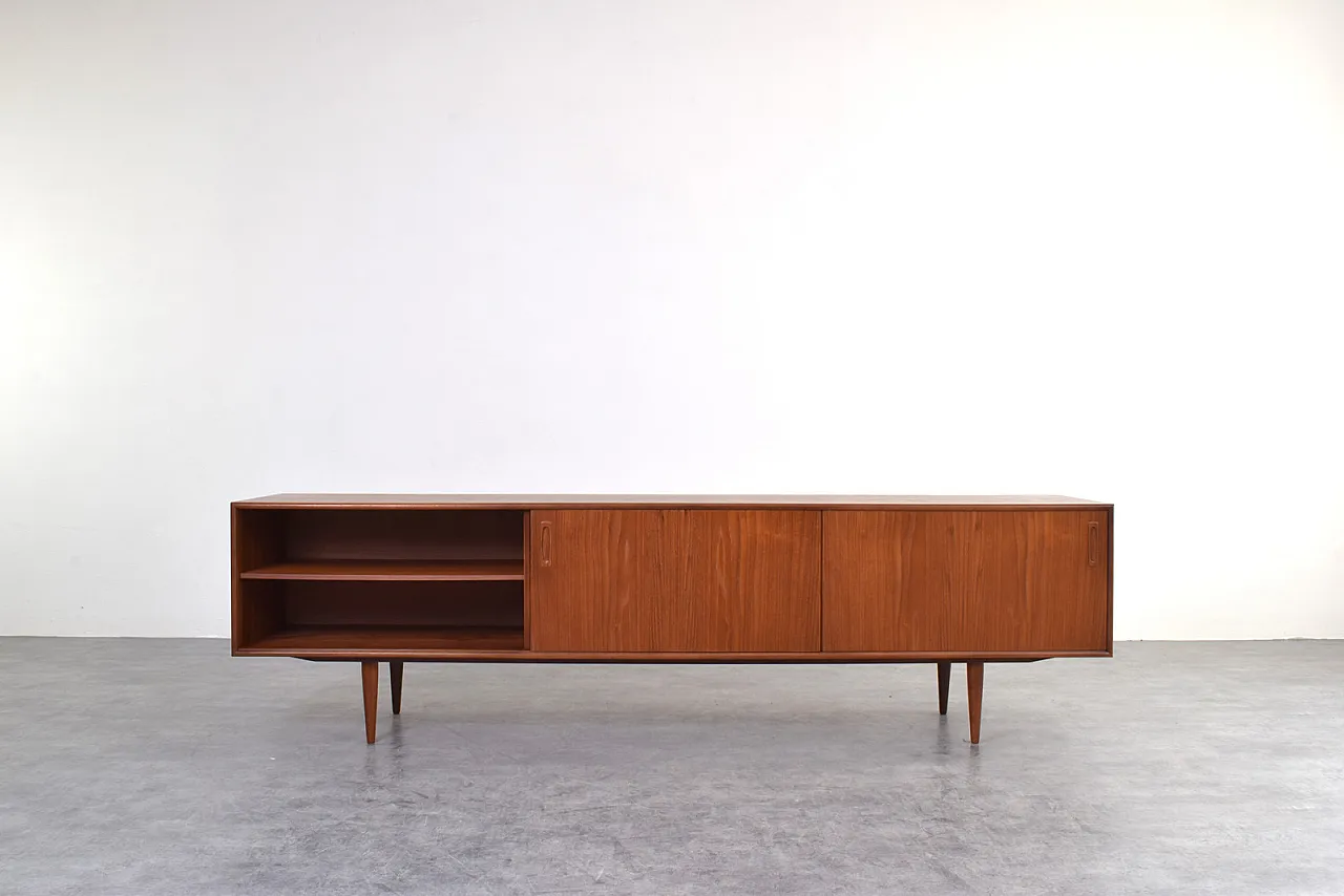 Mid-Century Danish Teak Sideboard, 1960s. 2