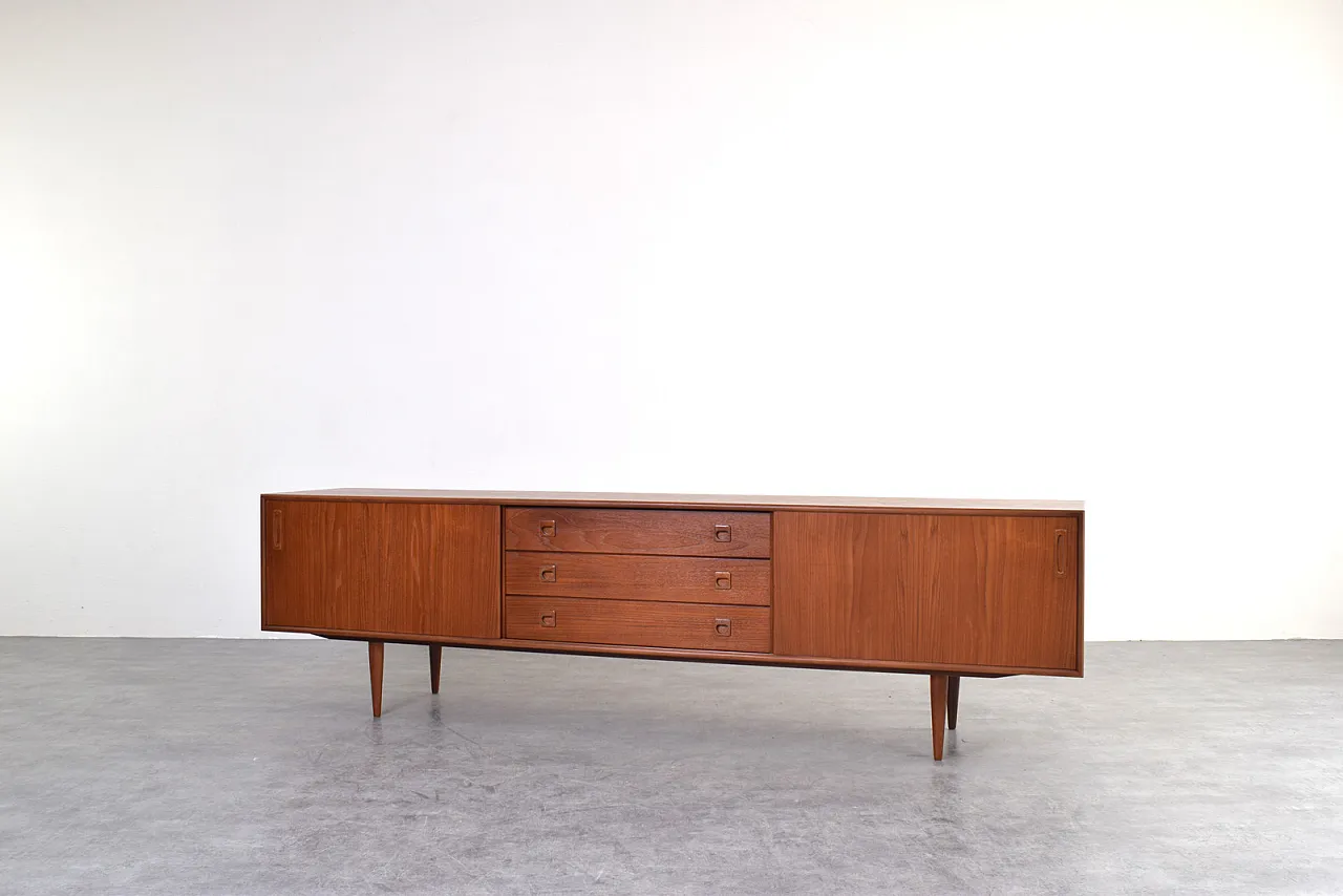 Mid-Century Danish Teak Sideboard, 1960s. 5