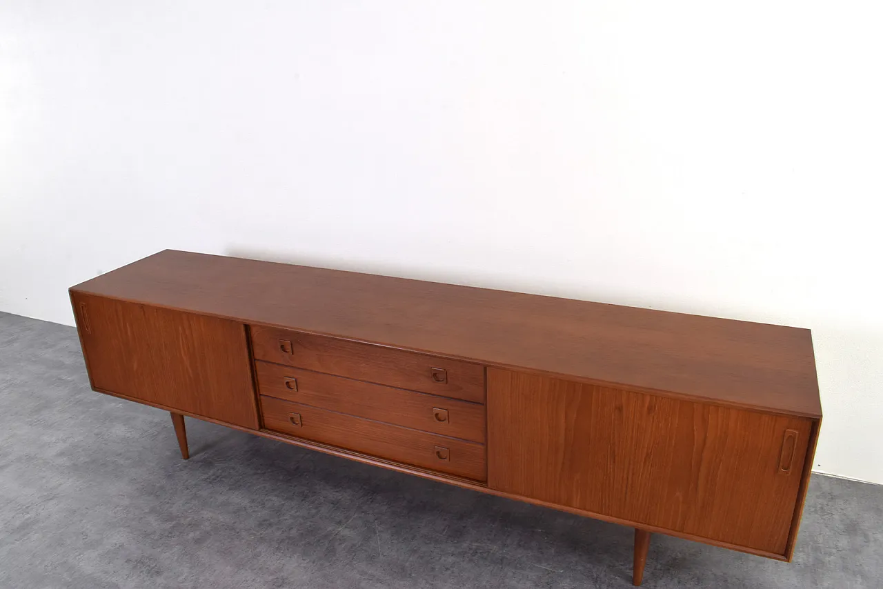 Mid-Century Danish Teak Sideboard, 1960s. 13