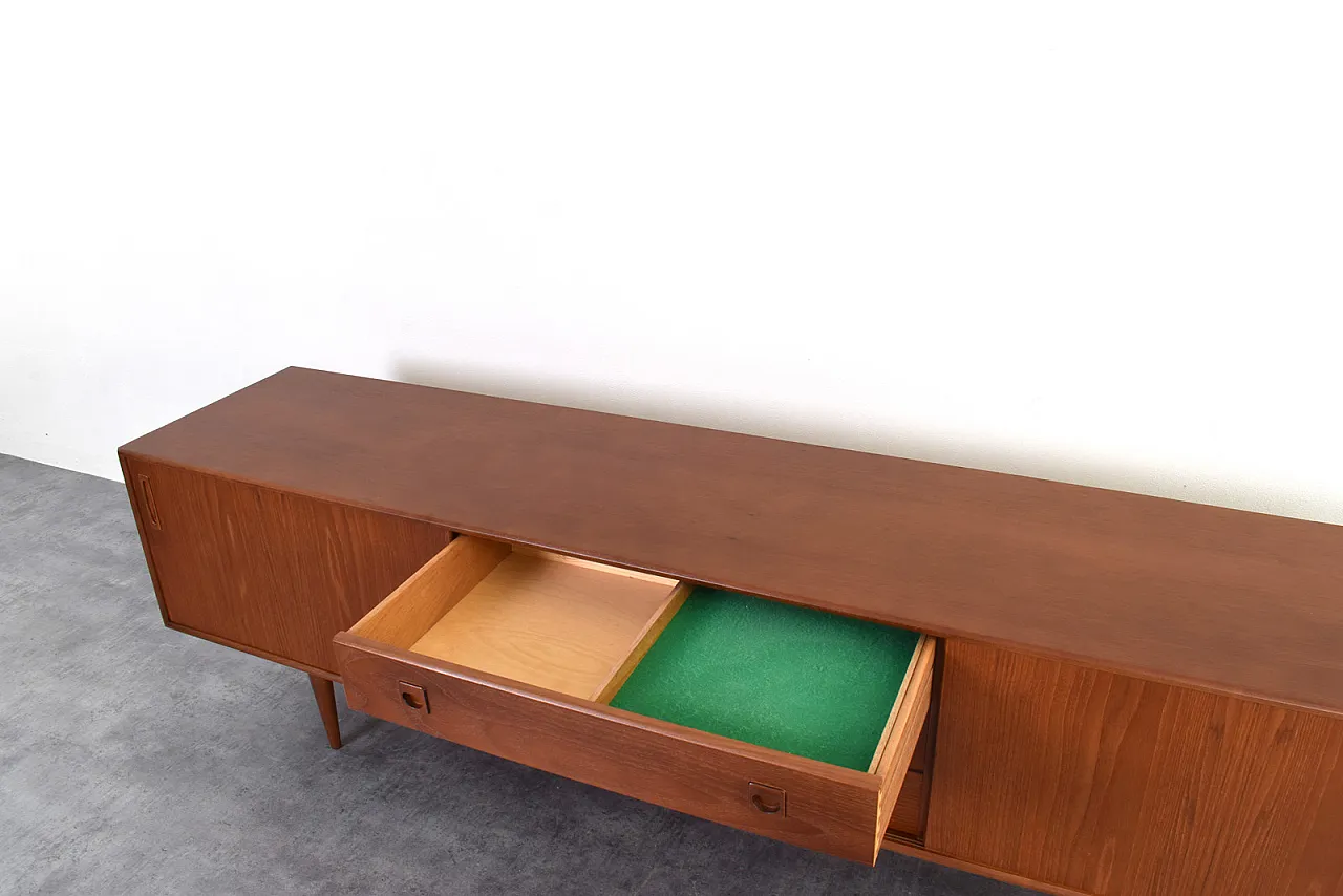 Mid-Century Danish Teak Sideboard, 1960s. 15