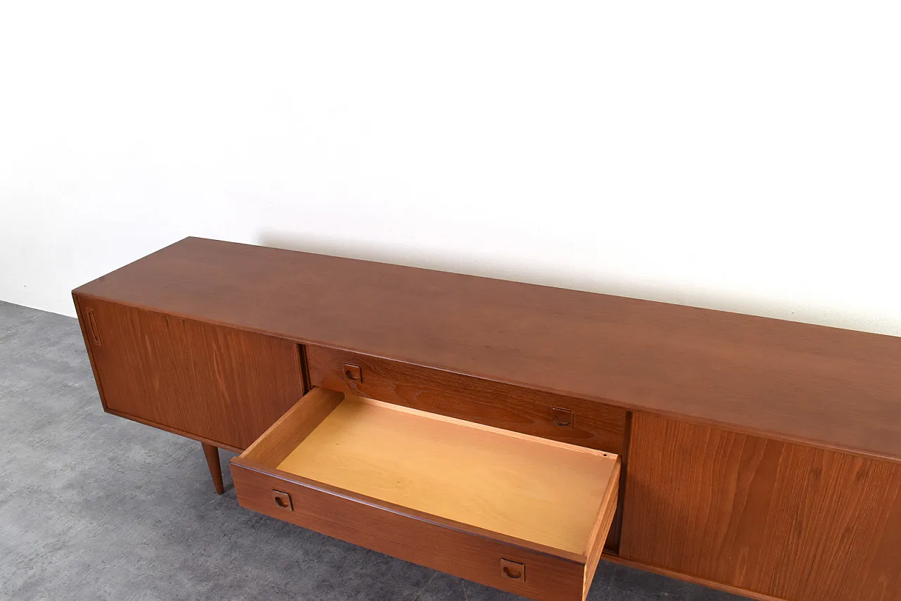 Mid-Century Danish Teak Sideboard, 1960s. 16