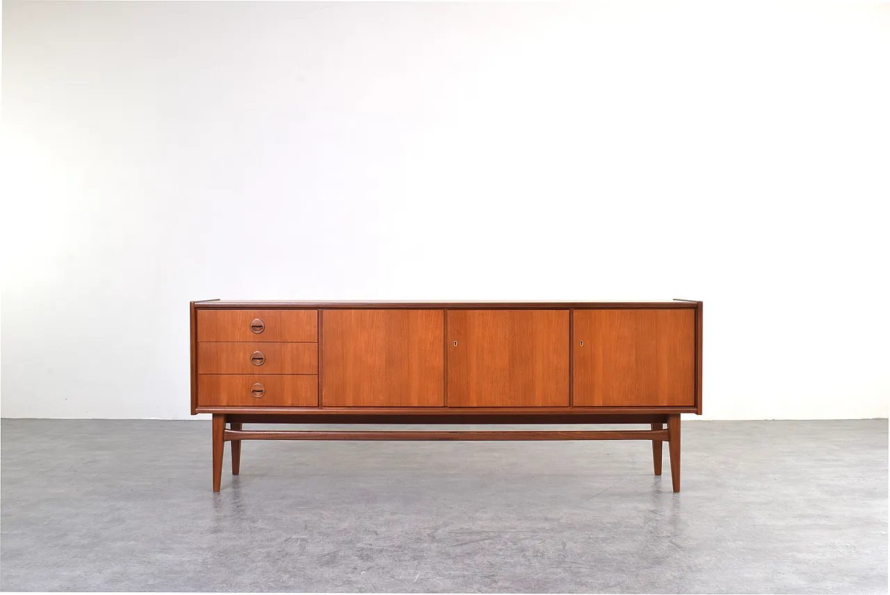 Mid-Century Teak Sideboard Model Premium from Bartels, 1960s. 1