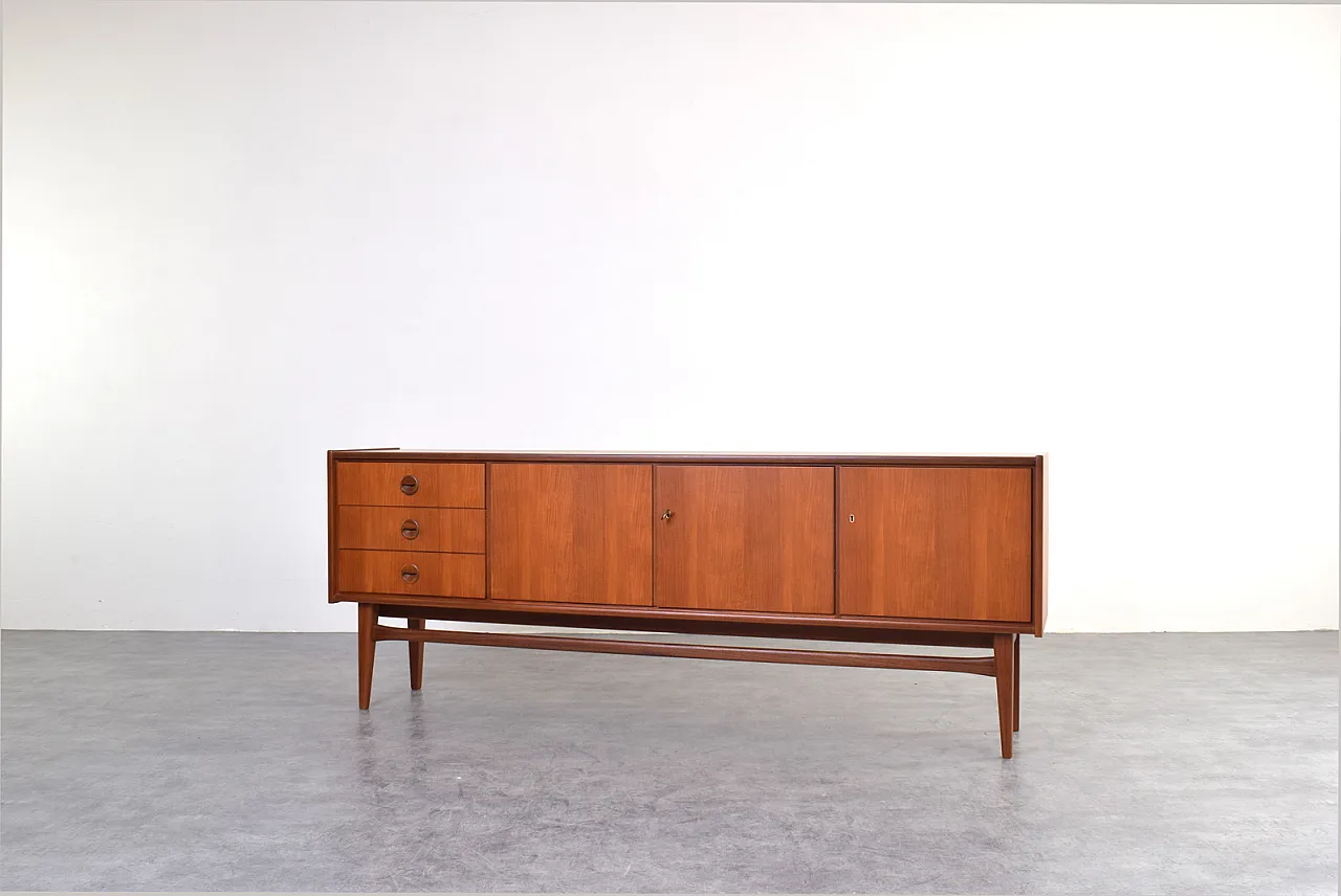 Mid-Century Teak Sideboard Model Premium from Bartels, 1960s. 4