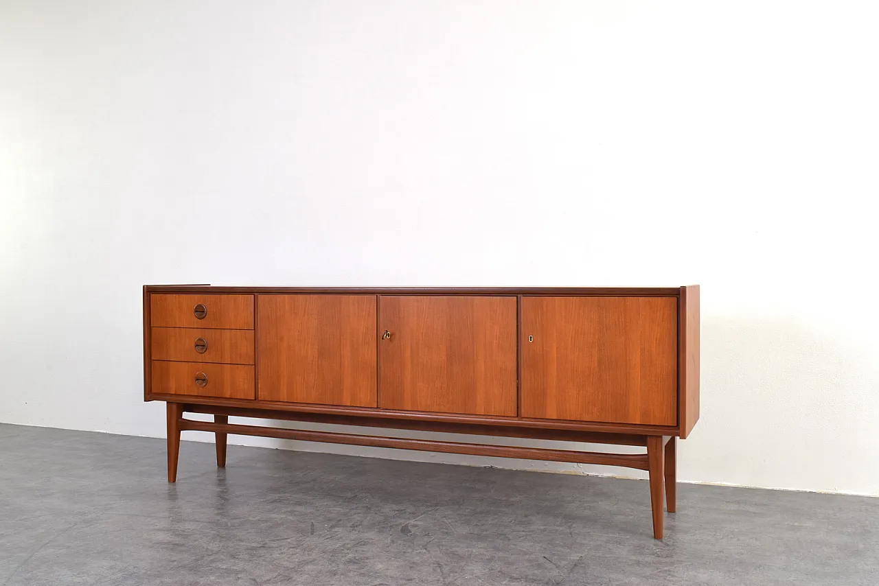 Mid-Century Teak Sideboard Model Premium from Bartels, 1960s. 8
