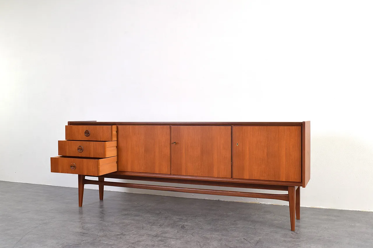 Mid-Century Teak Sideboard Model Premium from Bartels, 1960s. 11