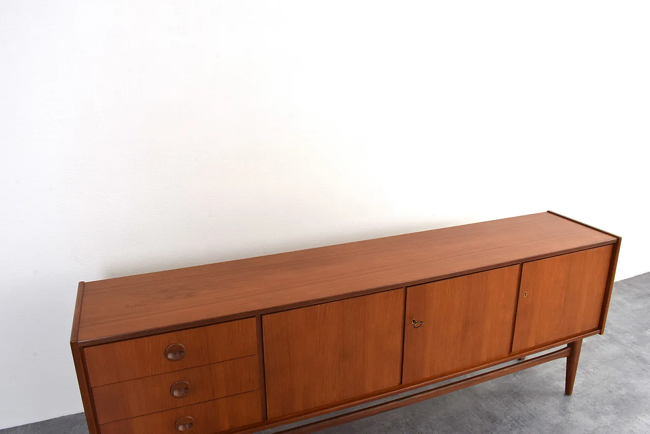 Mid-Century Teak Sideboard Model Premium from Bartels, 1960s. 13