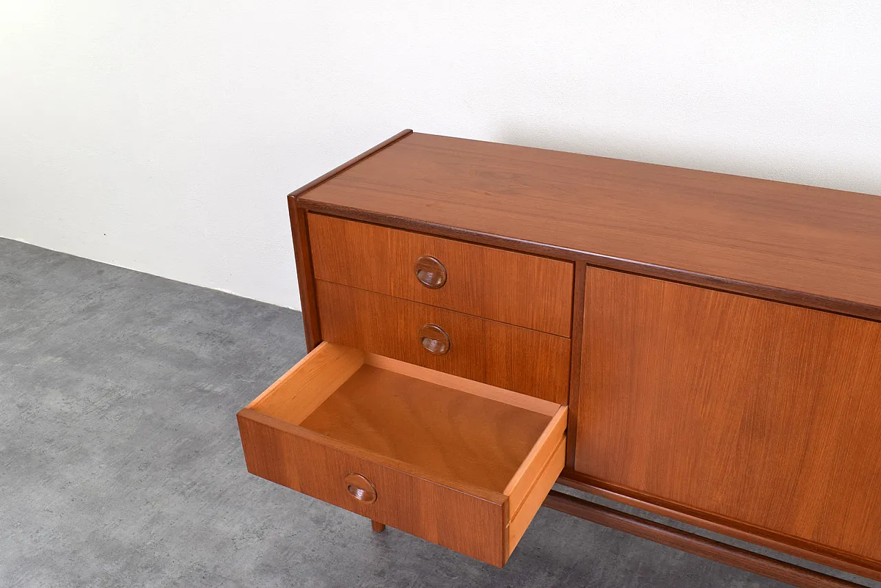 Mid-Century Teak Sideboard Model Premium from Bartels, 1960s. 17
