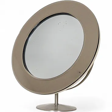 Adjustable countertop mirror, 1970s