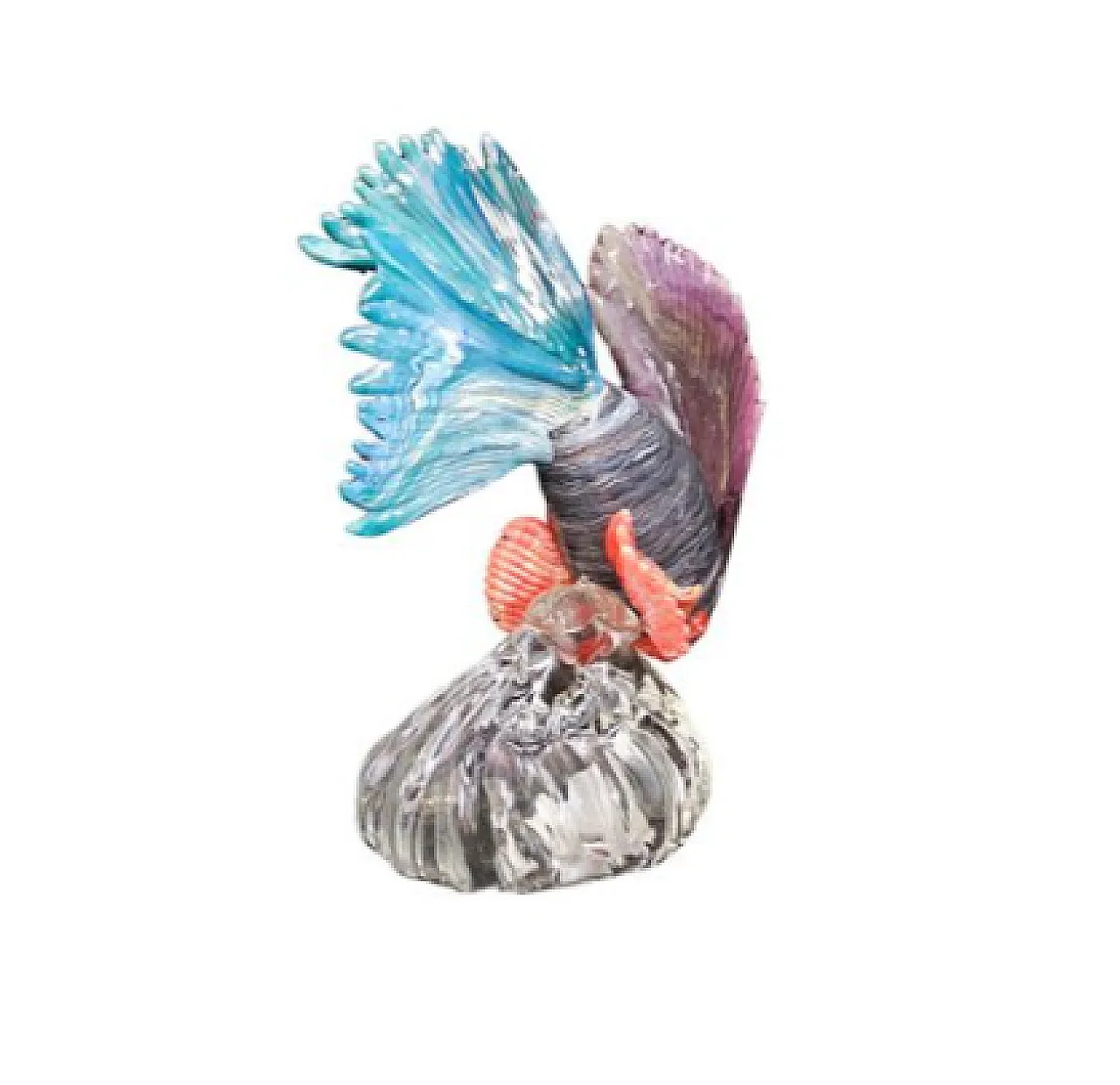 Murano glass fish sculpture, 20th century 4