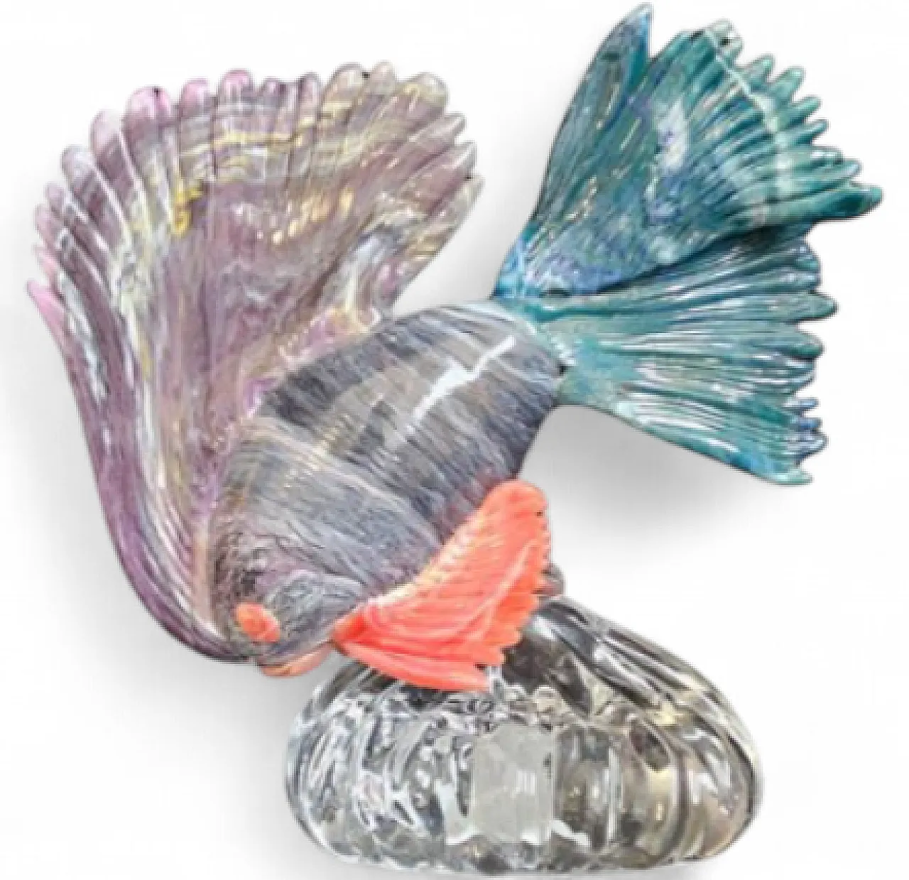 Murano glass fish sculpture, 20th century 6