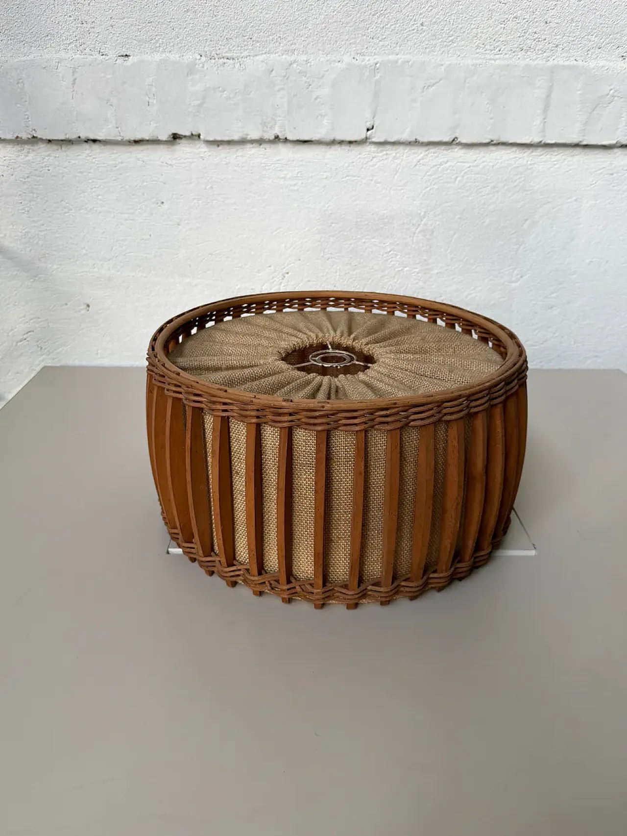 Teak pendant lamp, 20th century 2