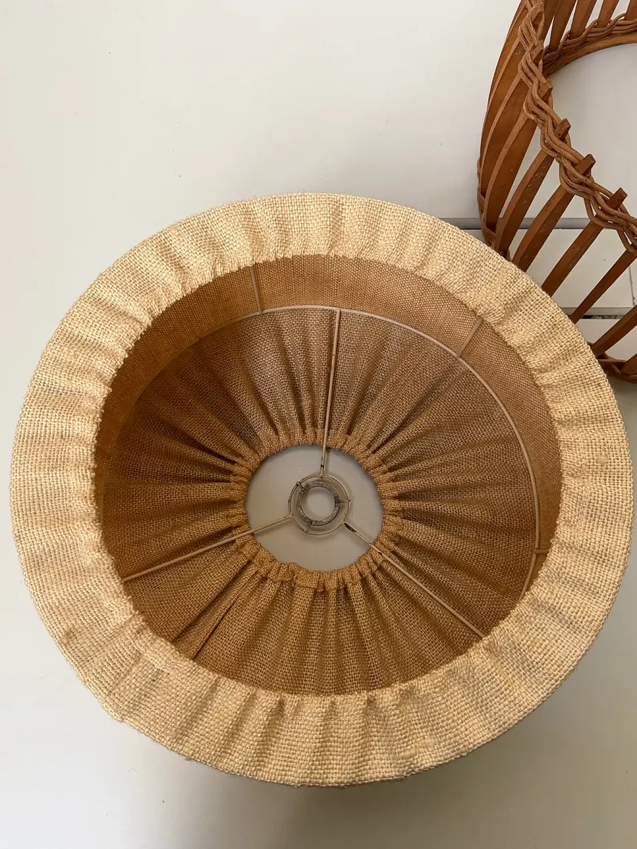 Teak pendant lamp, 20th century 7