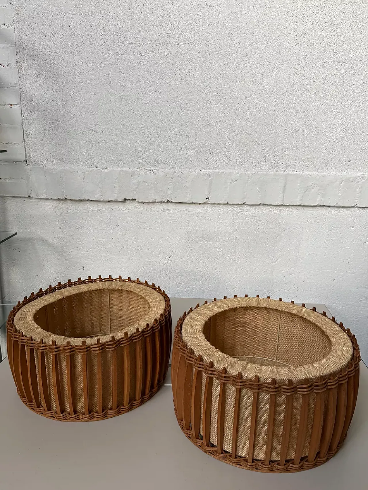 Teak pendant lamp, 20th century 8