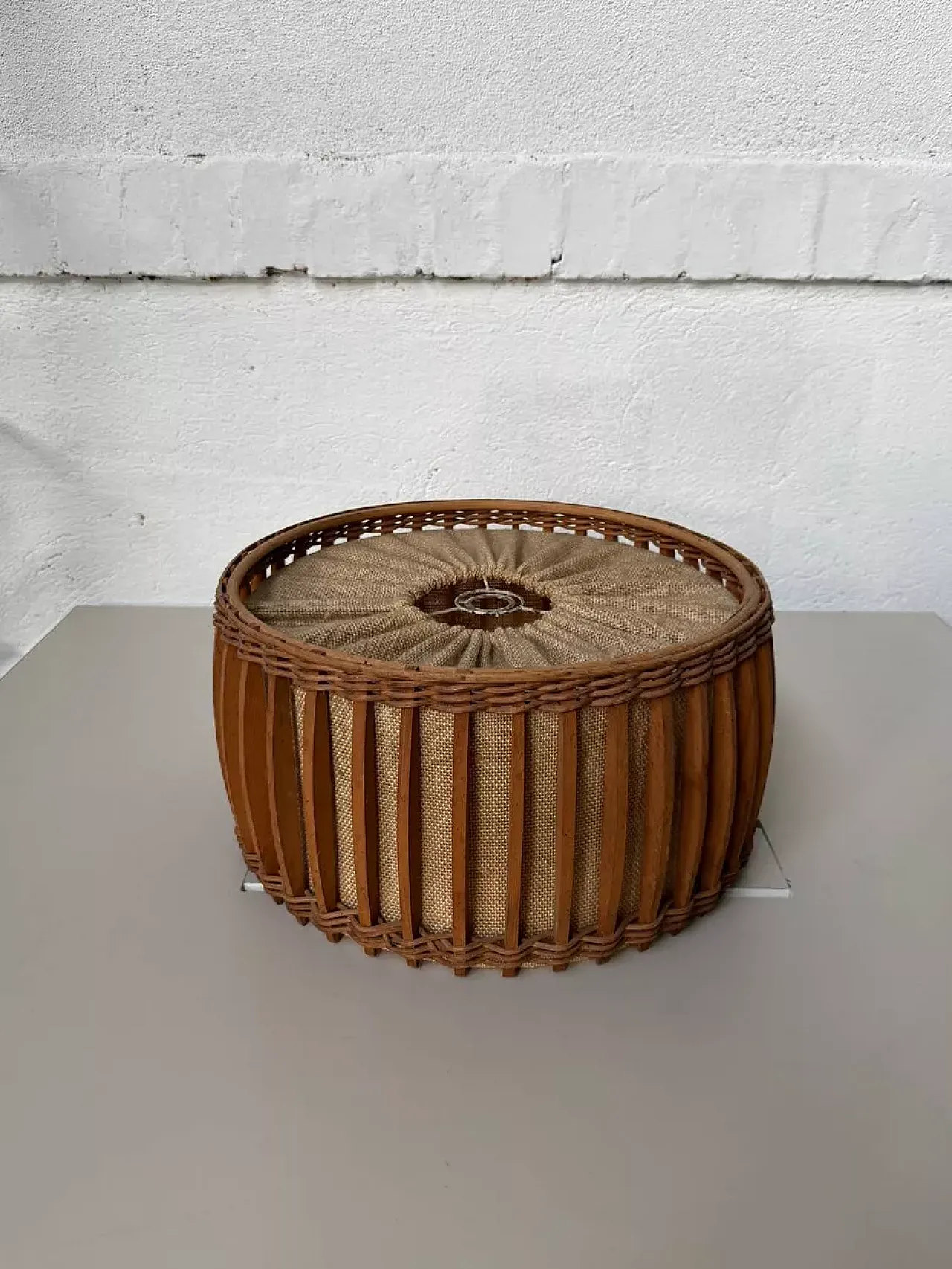 Teak pendant lamp, 20th century 10