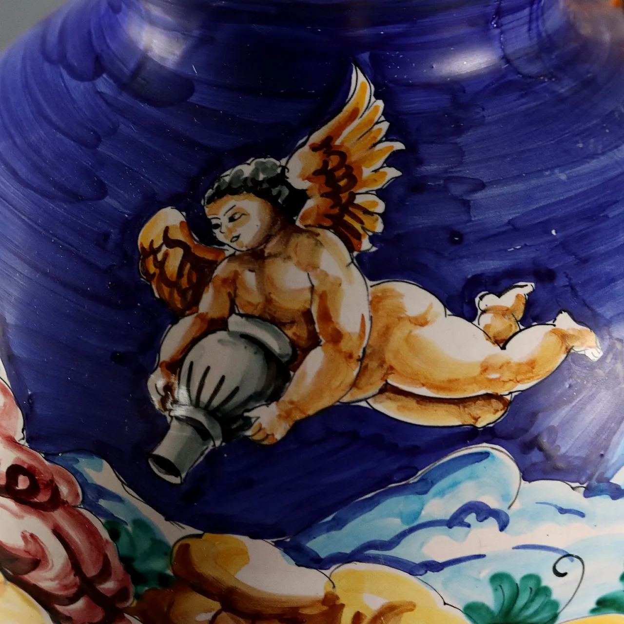 Anfora in maiolica, Manifattura Taccini, '900 7