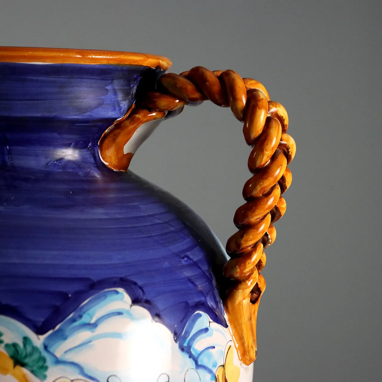 Anfora in maiolica, Manifattura Taccini, '900 9