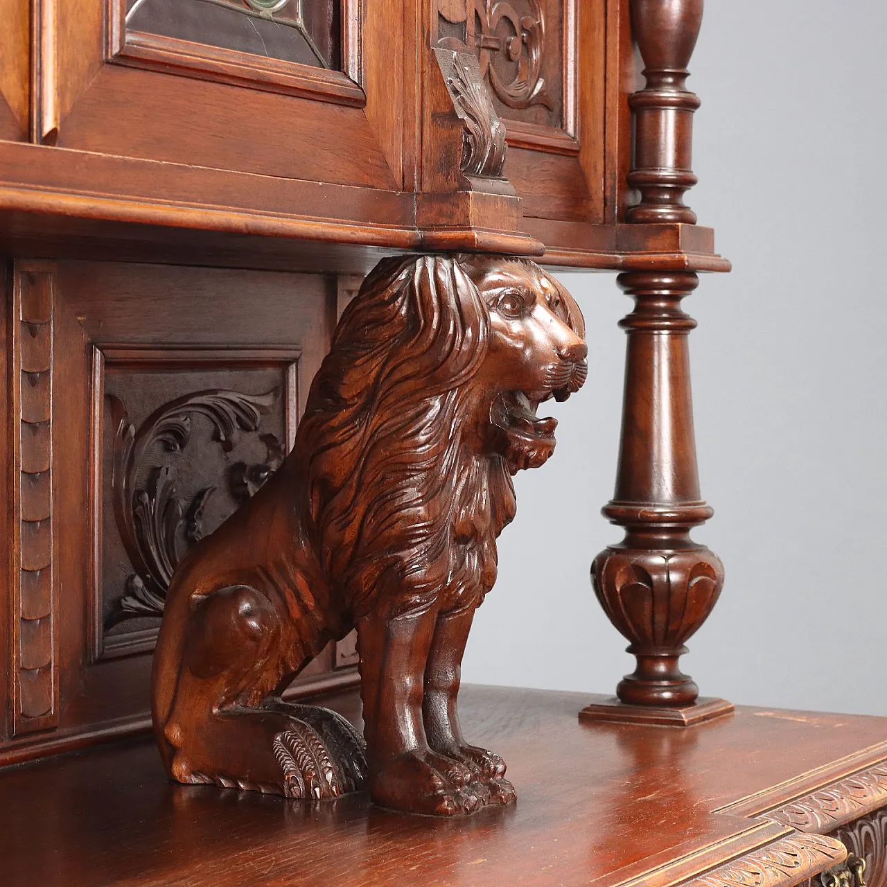 Neo-Renaissance style sideboard, 19th century 10