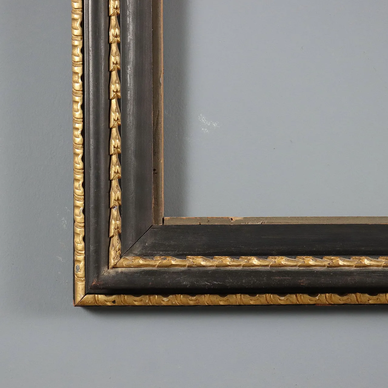 Neoclassical ebonized fruitwood frame, late 18th century 5
