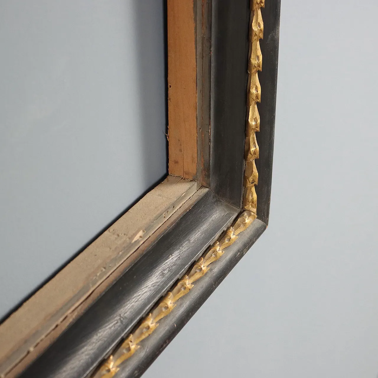Neoclassical ebonized fruitwood frame, late 18th century 8