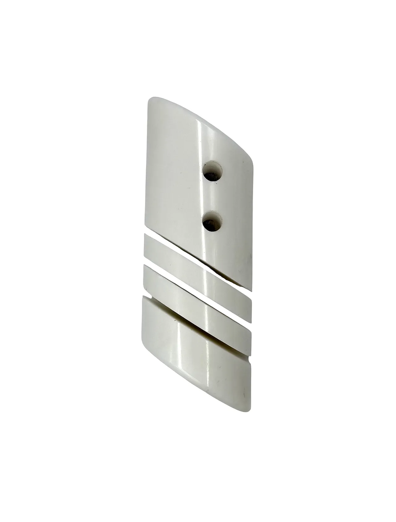 White quartz desk holder, Italy, 1980s 6