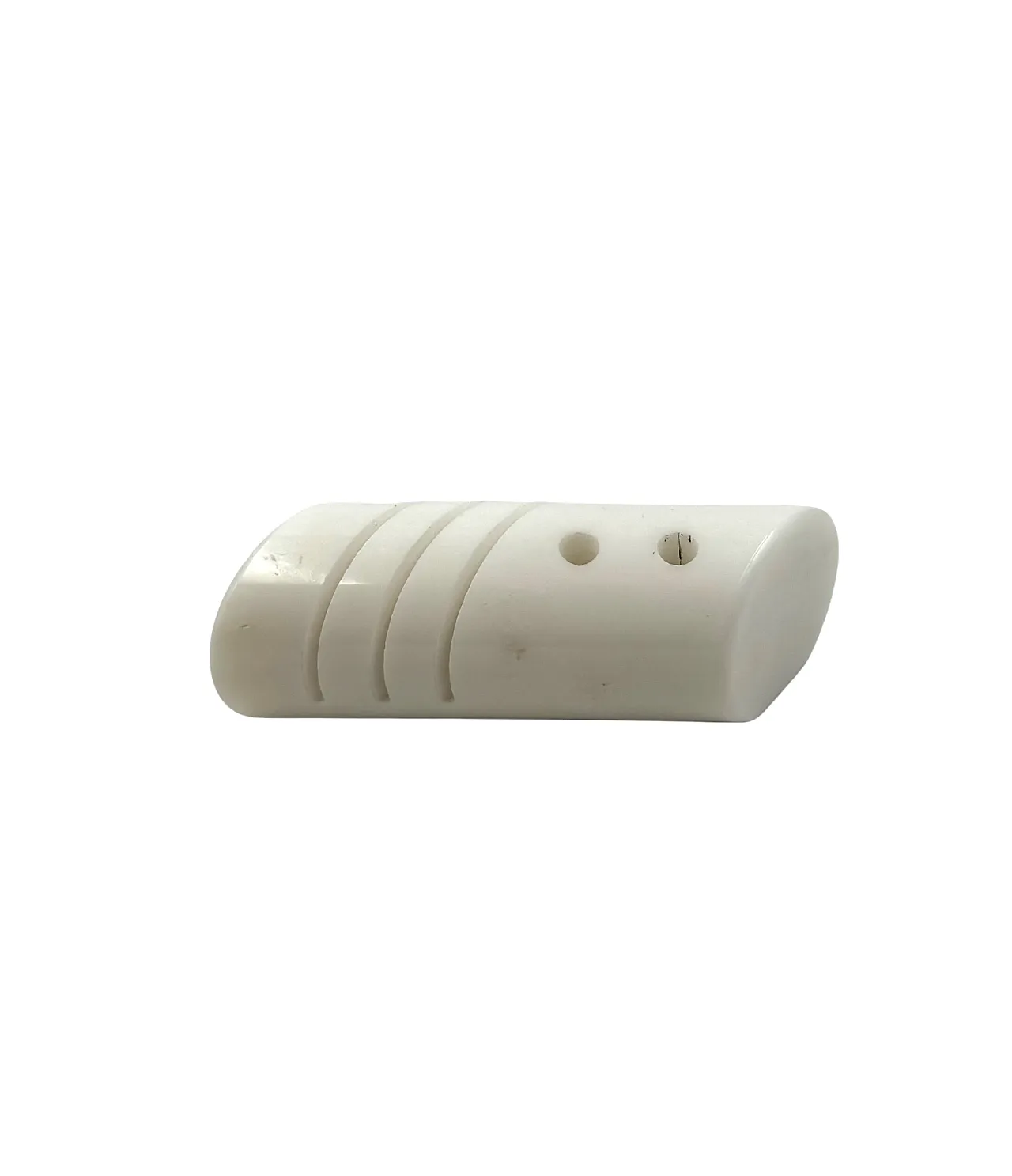 White quartz desk holder, Italy, 1980s 8