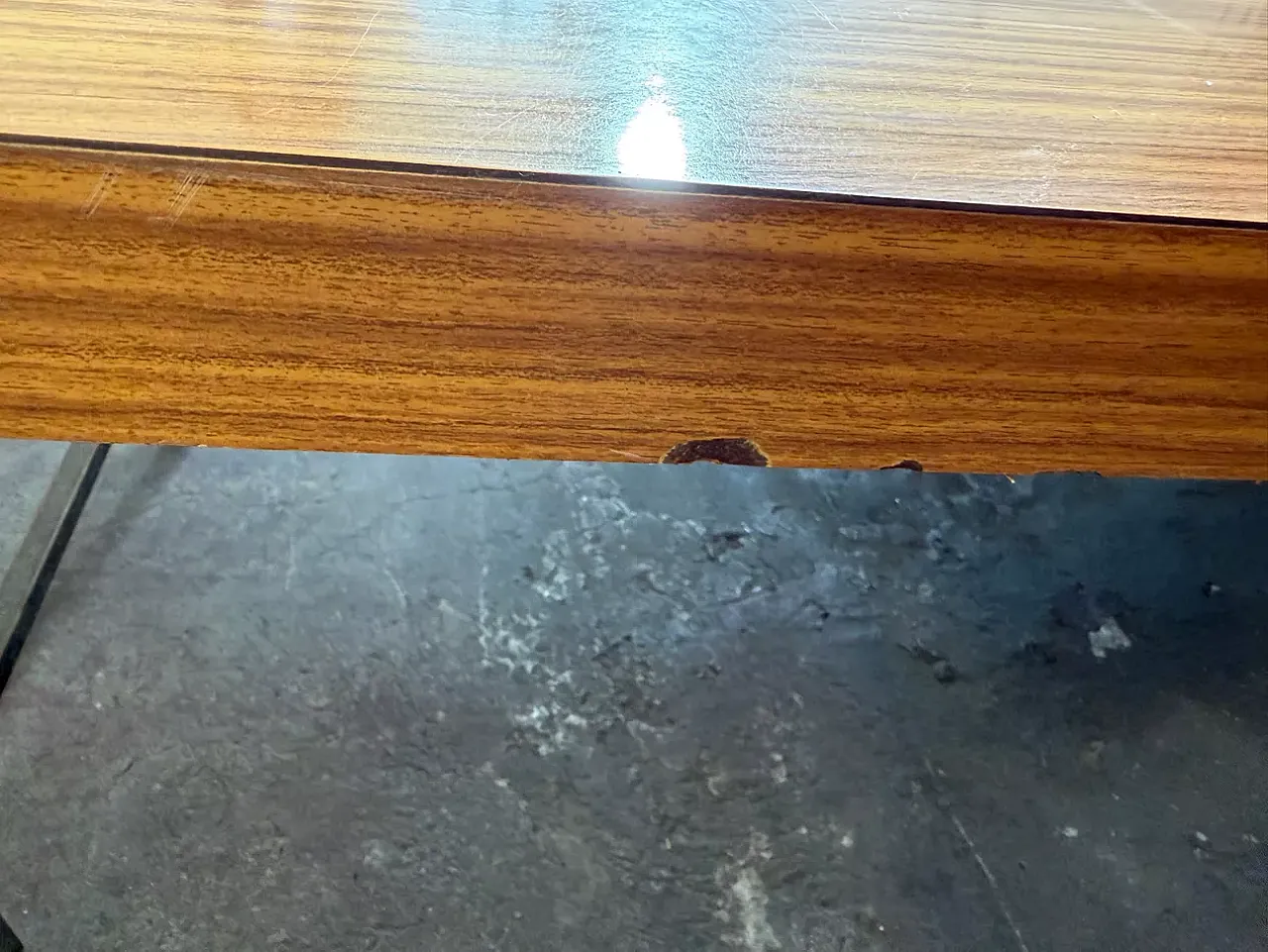Metal conference table, 20th century 4