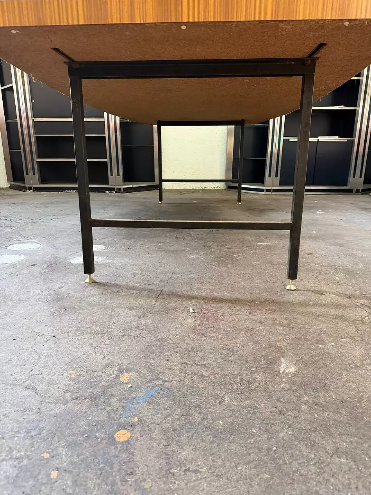 Metal conference table, 20th century 9