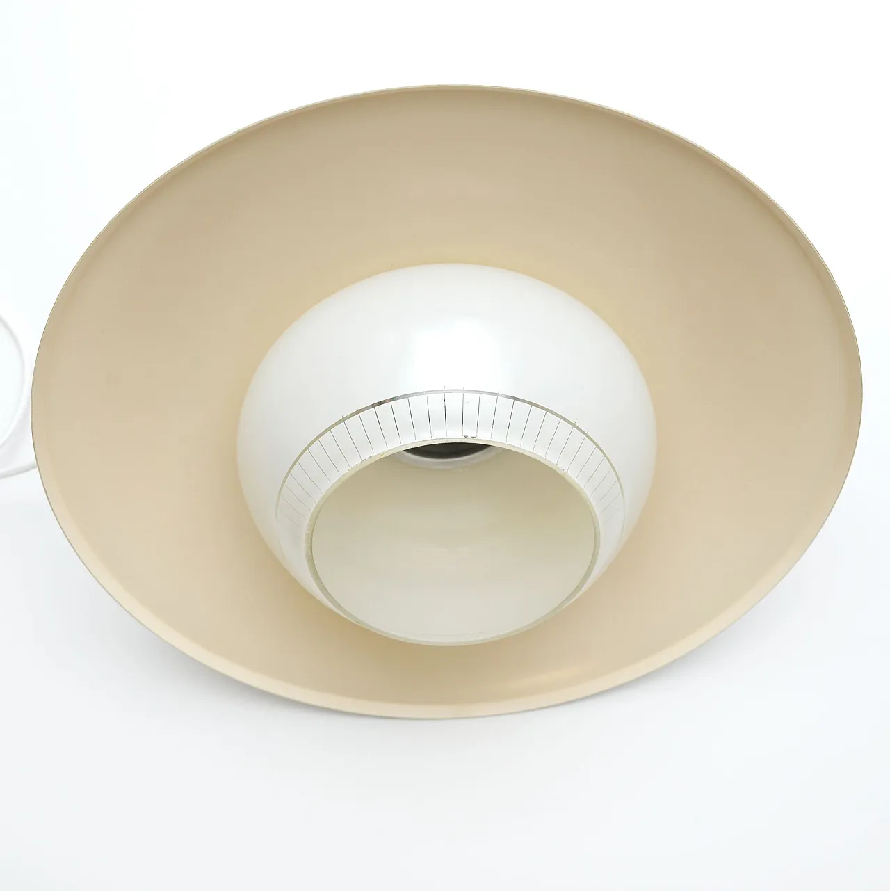 Glass lamp, Denmark 1970s 5