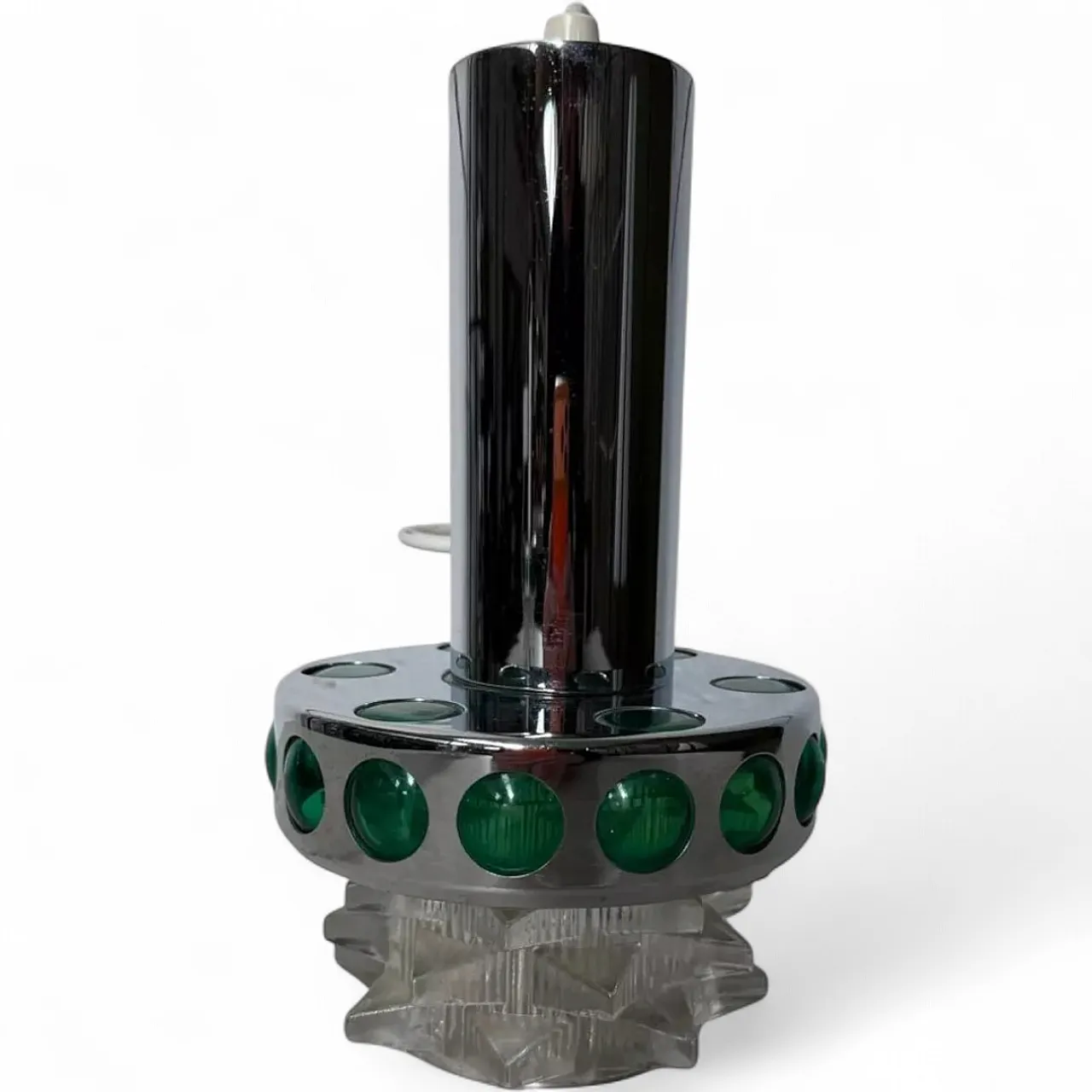 Raak pendant lamp in metal and glass, 20th century 10