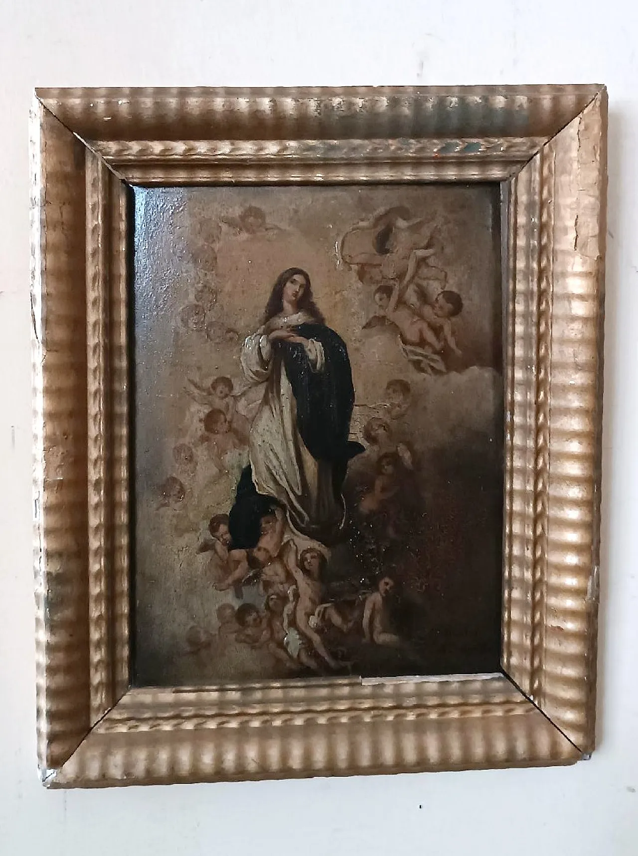 Immaculate Conception, oil on panel, 18th century 1