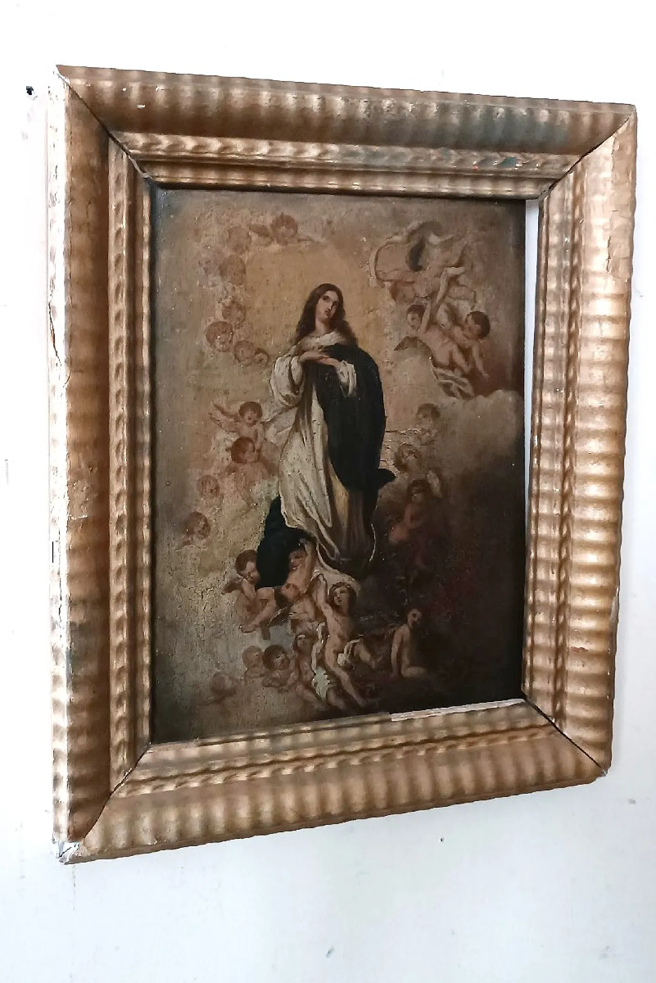 Immaculate Conception, oil on panel, 18th century 2