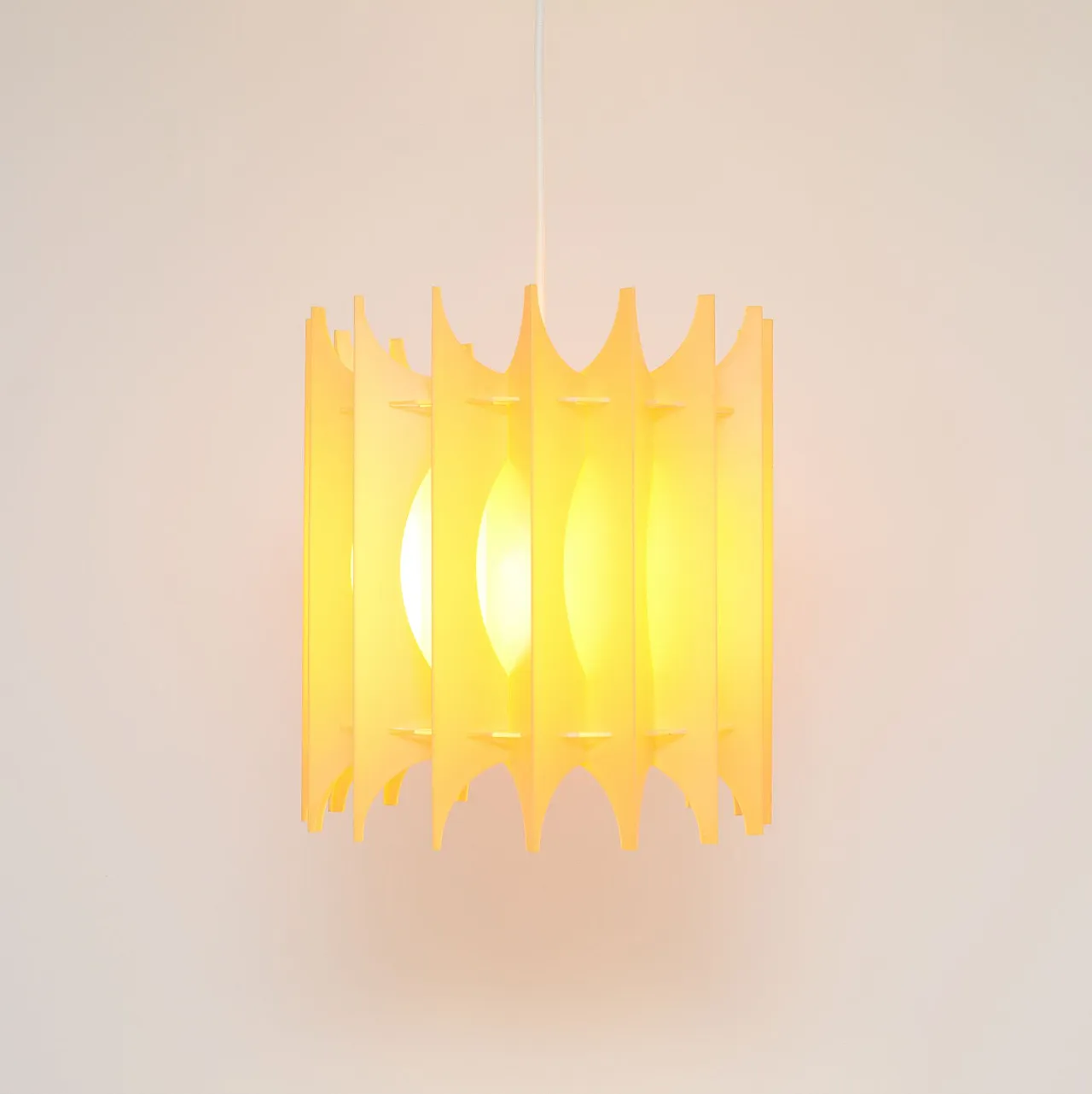 Facette lamp, design by Gunner Jensen, Sweden, 1970s 2