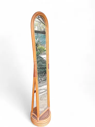 Bamboo mirror, 70s