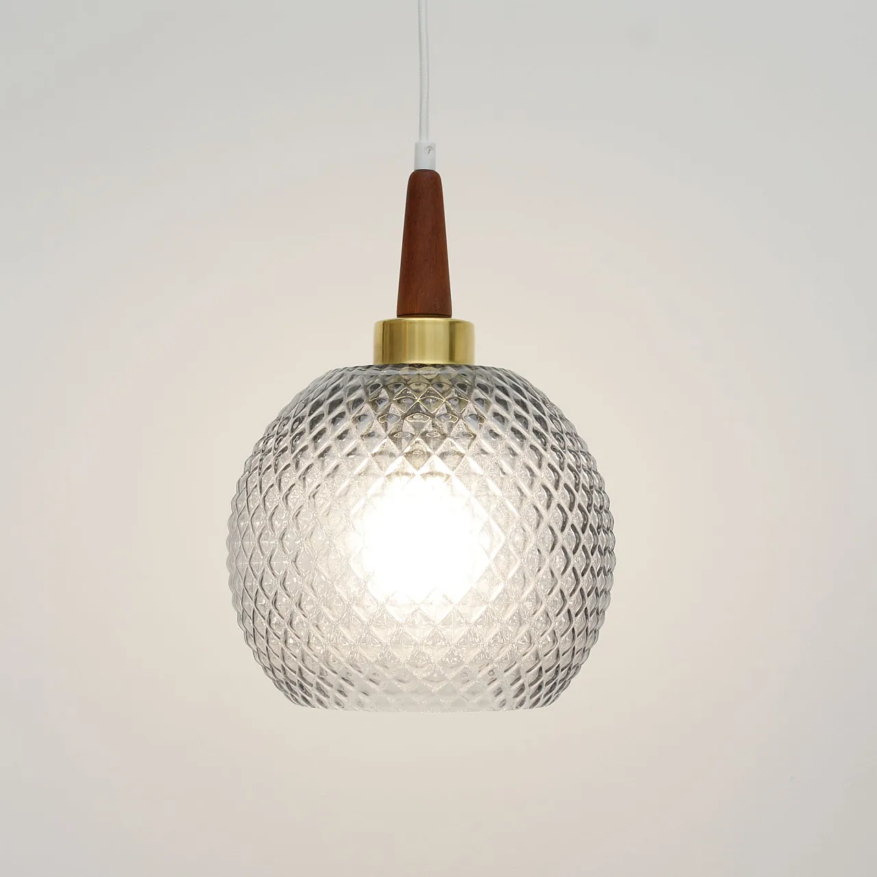 Glass lamp, Denmark 1960s 2