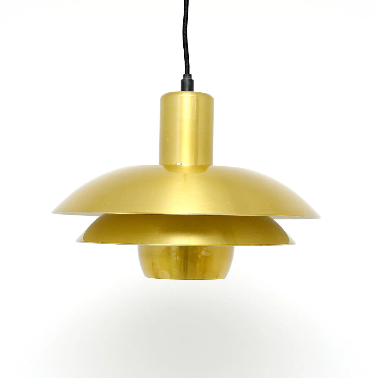 Golden Belux lamp, Denmark, 1970s 1