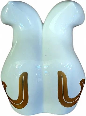 Porcelain Cat 4201 by Agnethe Jorgensen for Bing & Grondahl, 1970s