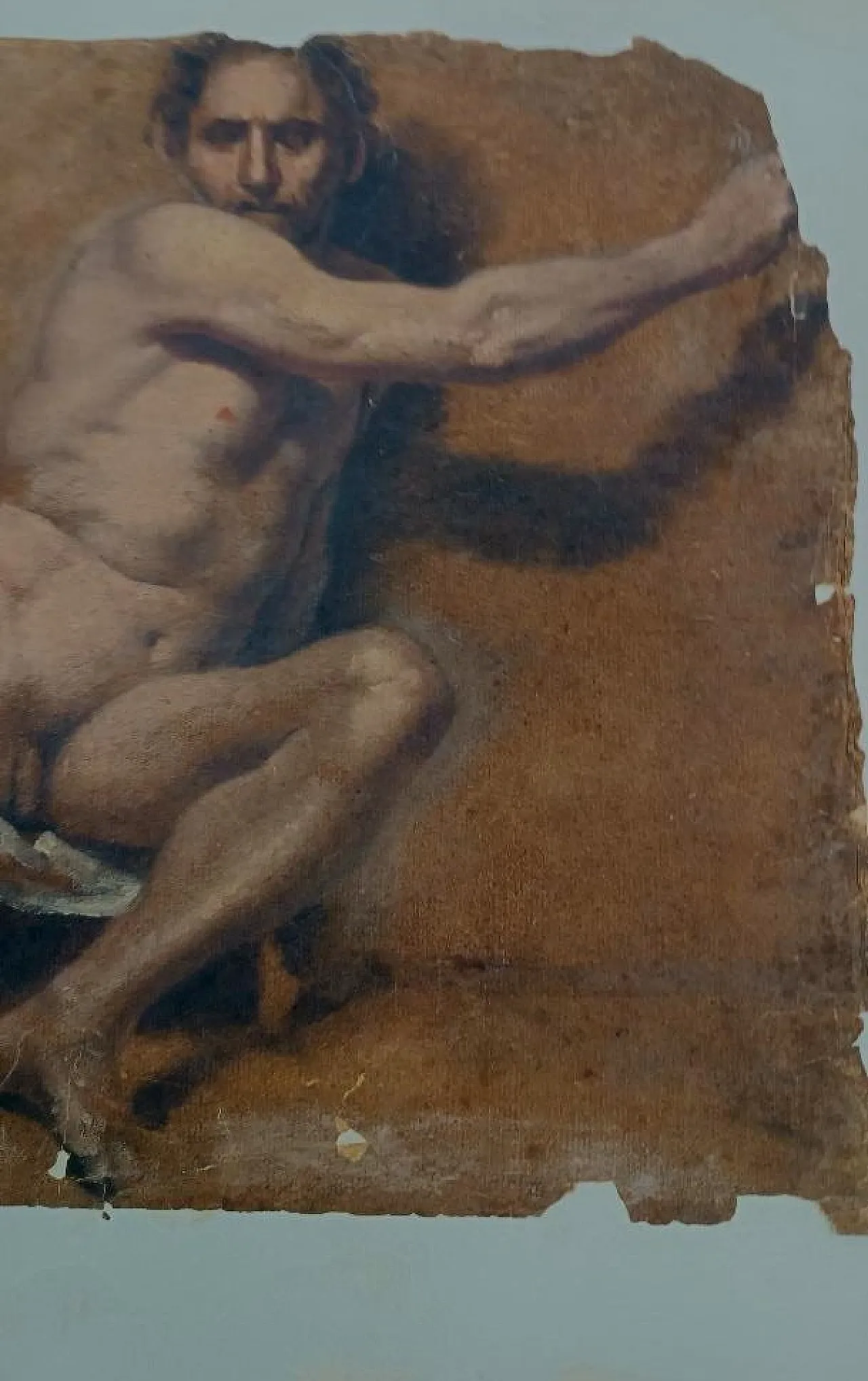 Studio di nudo attribuito ad Adolfo Visconti, '800 5