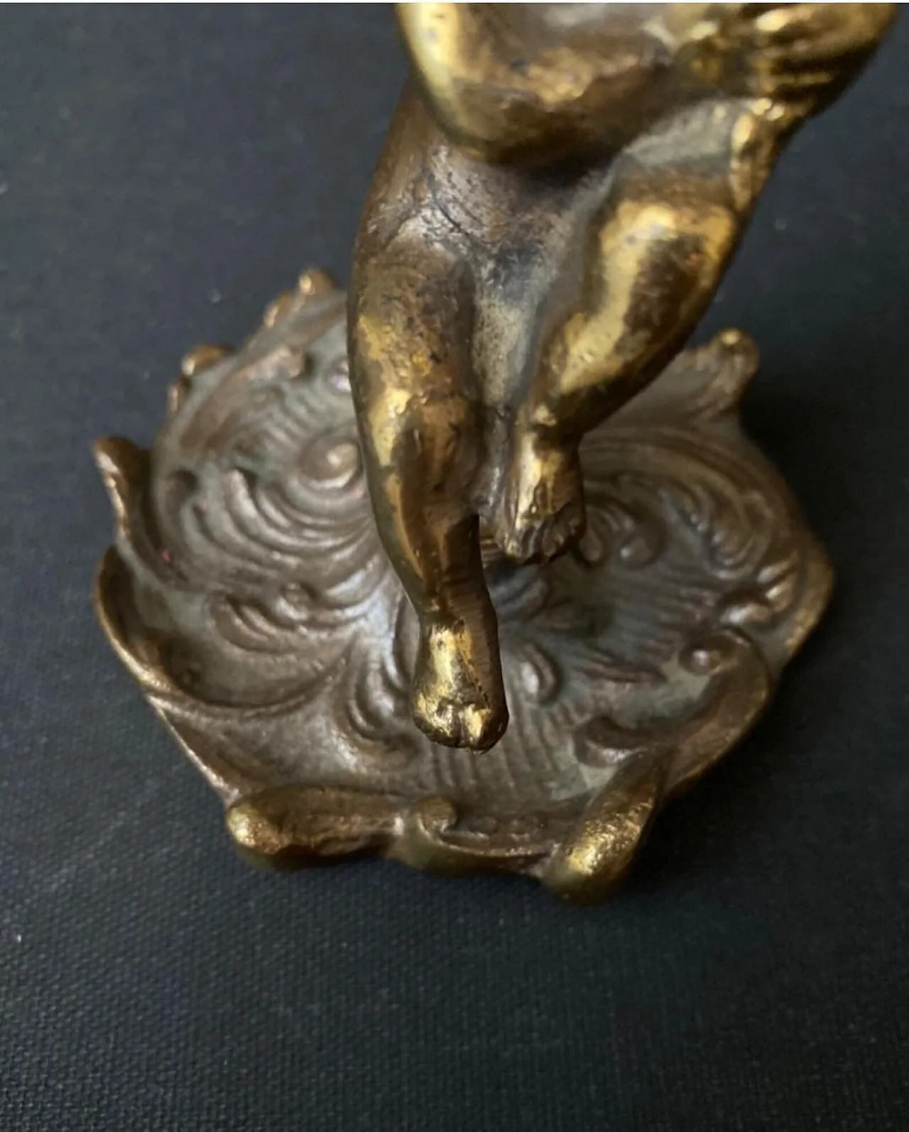 Coppia di candelieri con Putti, anni '60 4