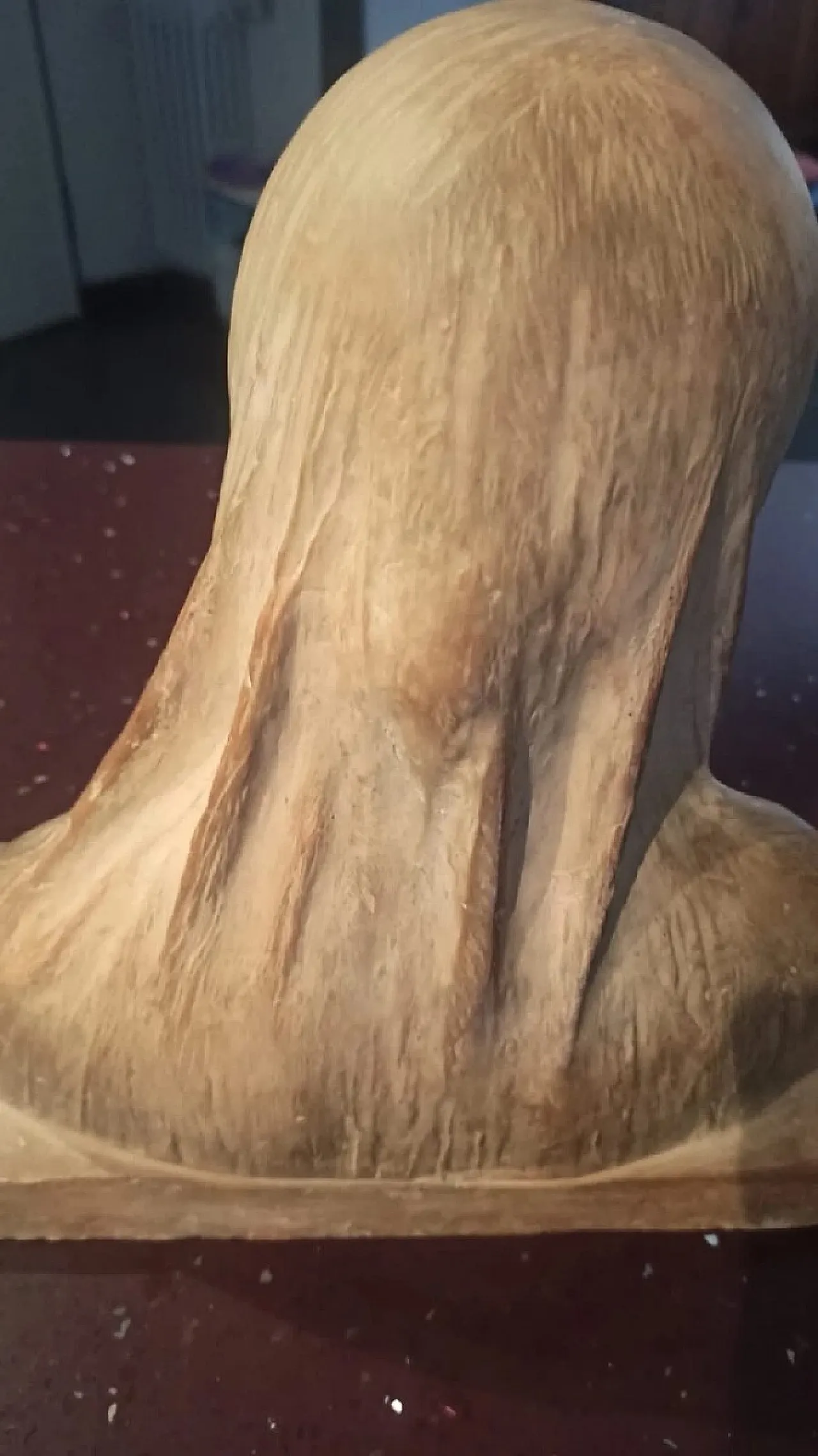 Virgin Mary, terracotta bust, early 20th century 9