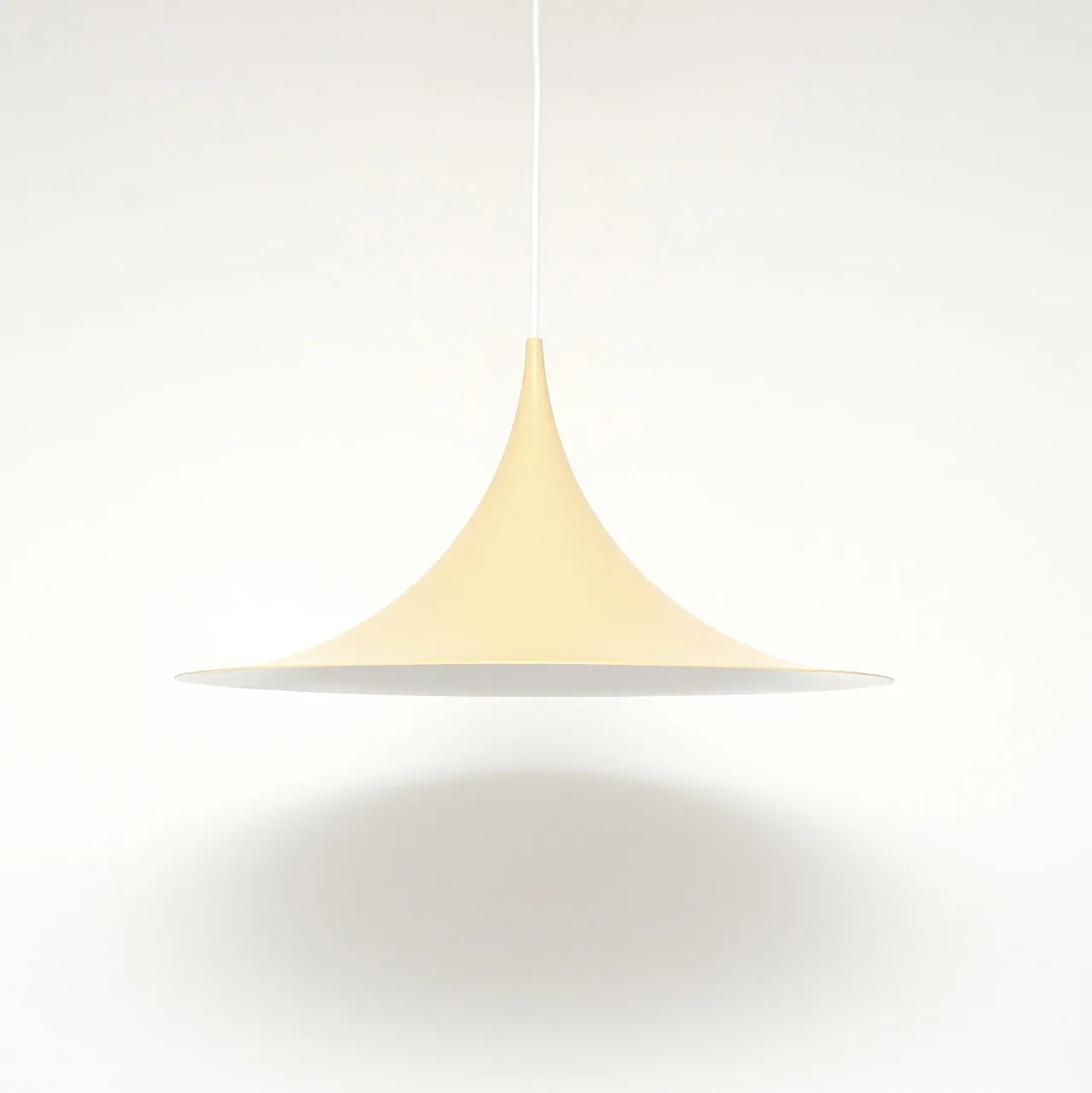 Vanilla Semi lamp by Bonderup Thorup, Denmark 1968 2
