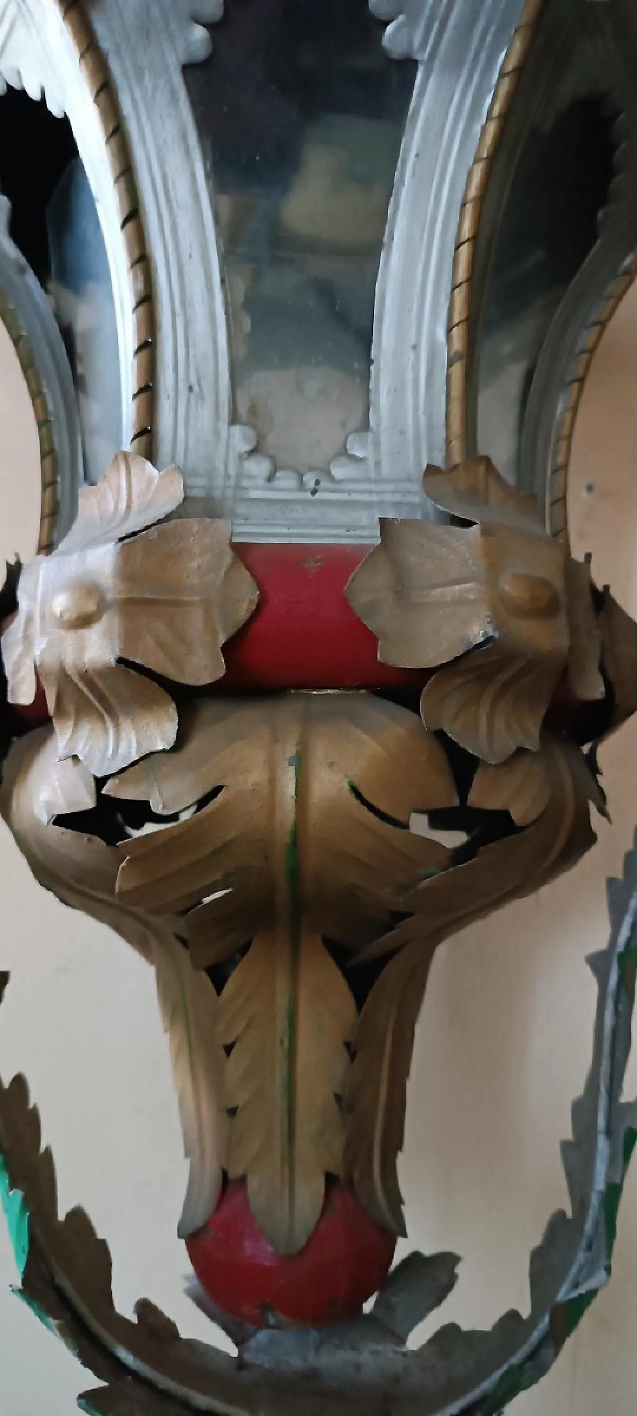 Pair of iron processional lanterns, early 19th century 7