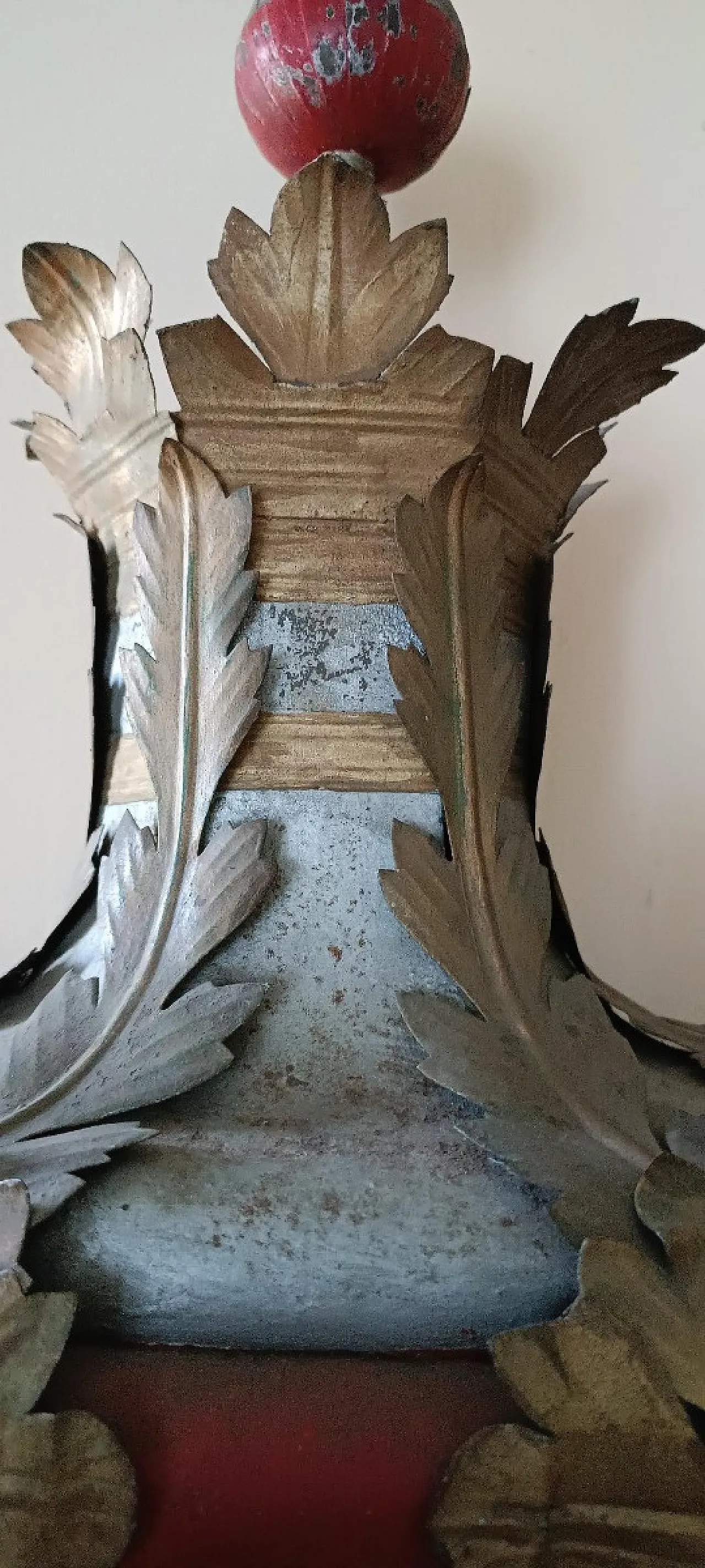 Pair of iron processional lanterns, early 19th century 8