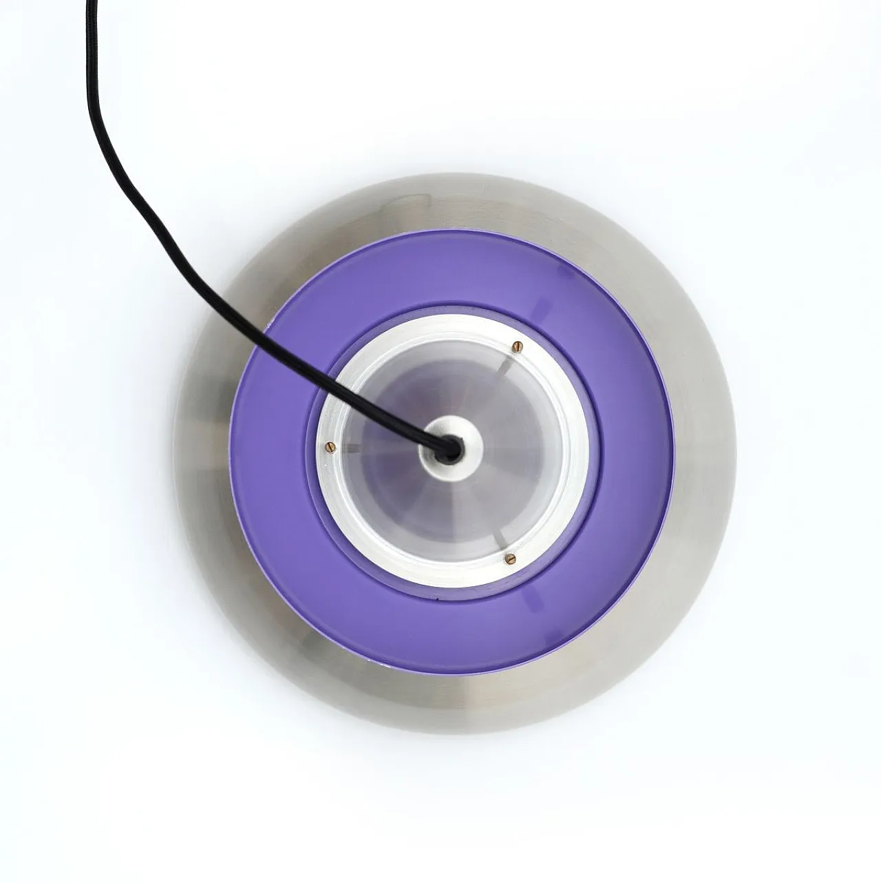 Scandinavian lamp in a champagne gold shade, 1970s 2