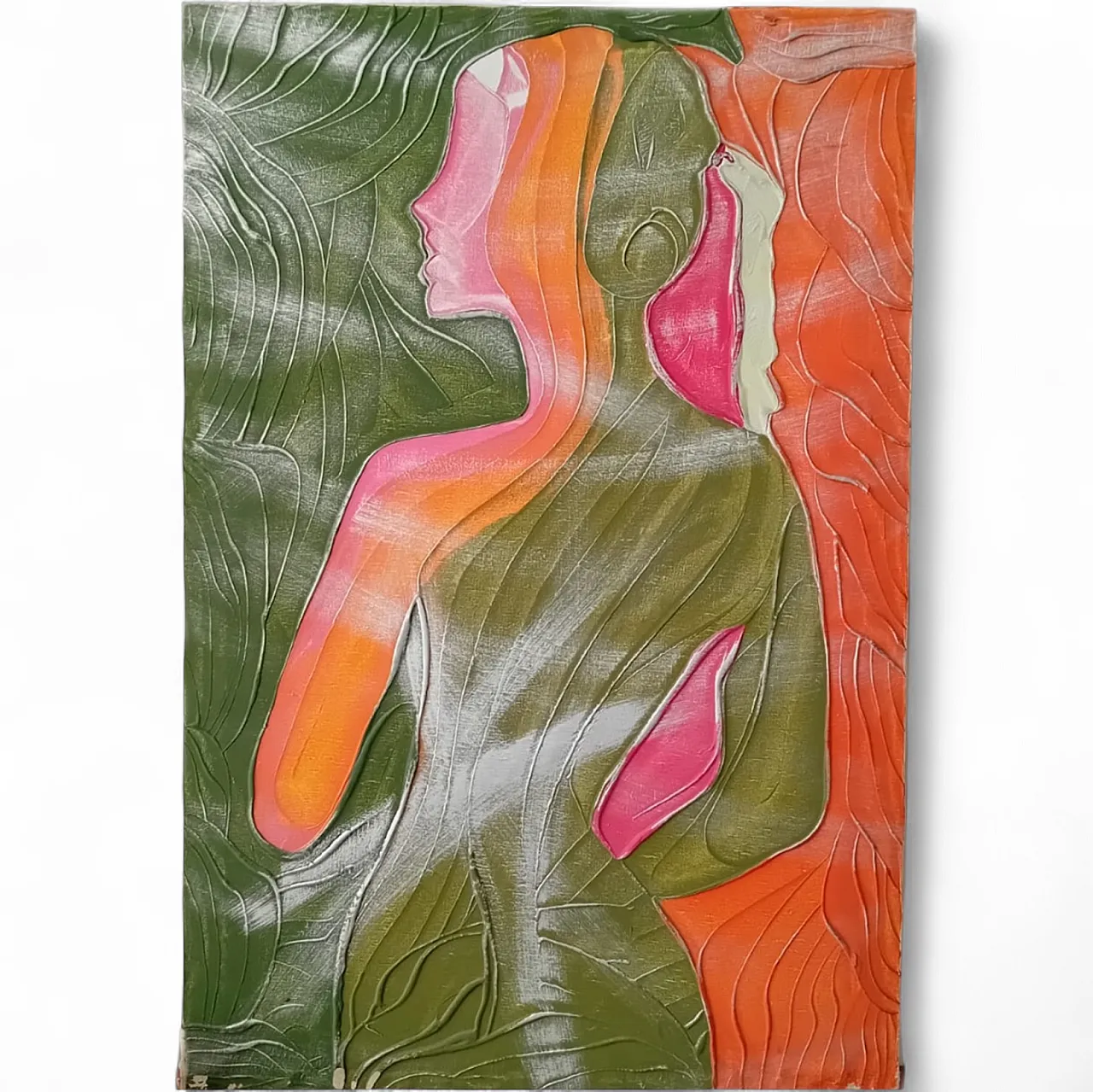 Dipinto di Gianni Gentile Uguccione Nudo di spalle 4