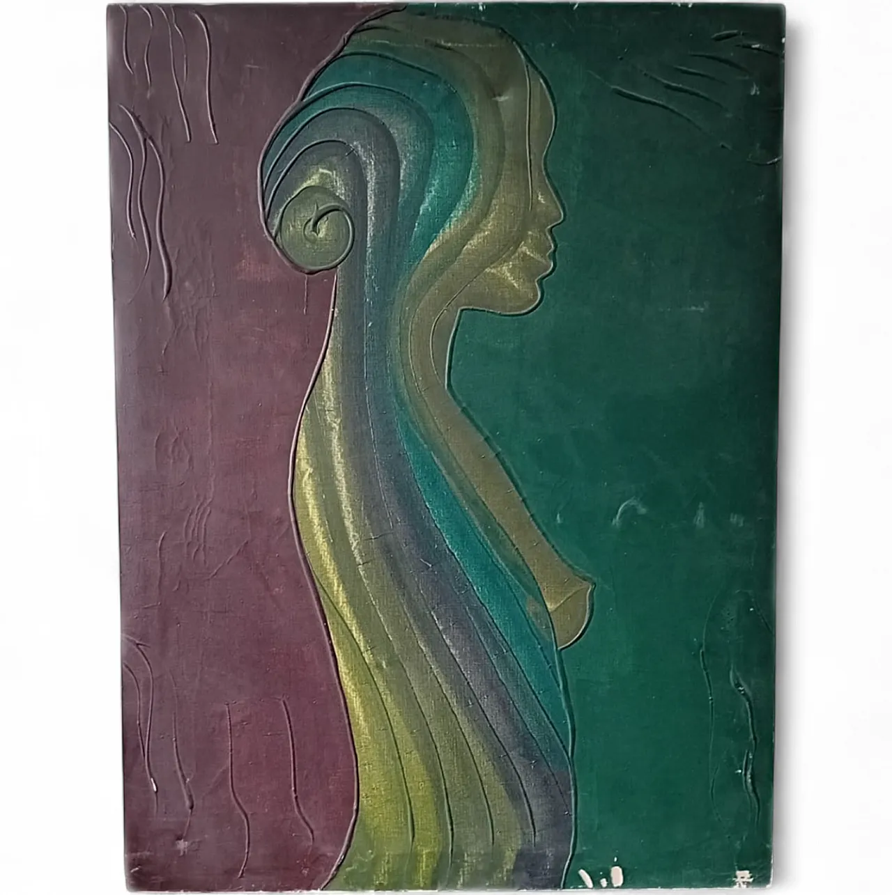 Gianni Gentile Uguccione, Nudo  femminile, tempera, 1977 4