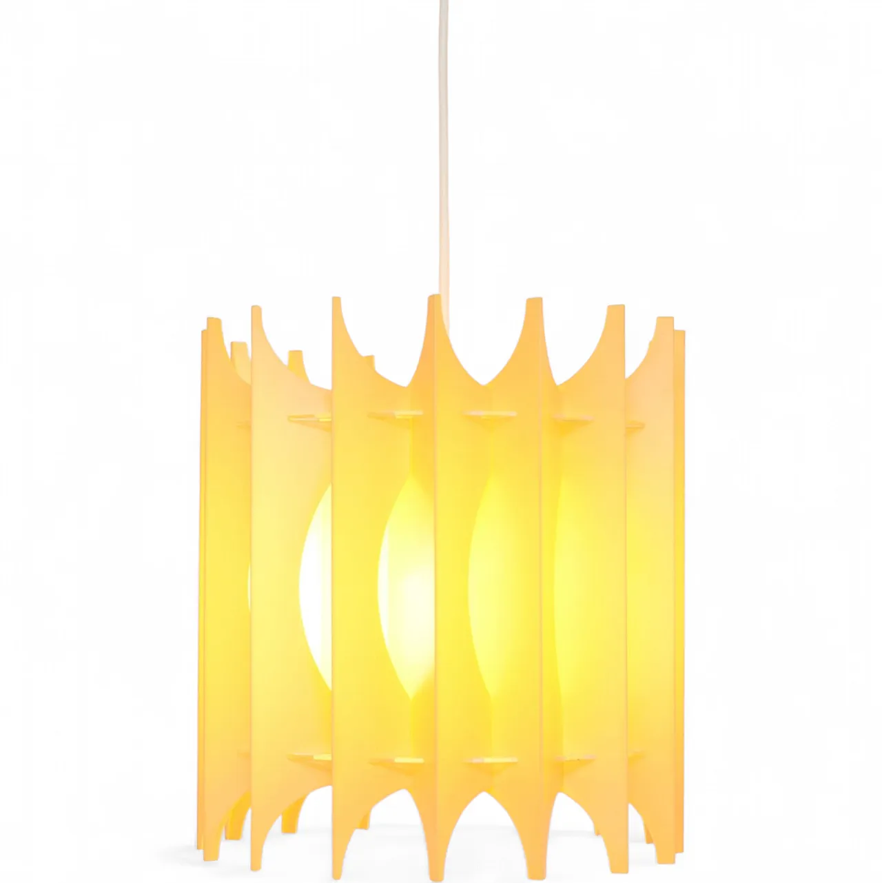 Facette lamp, design by Gunner Jensen, Sweden, 1970s 5