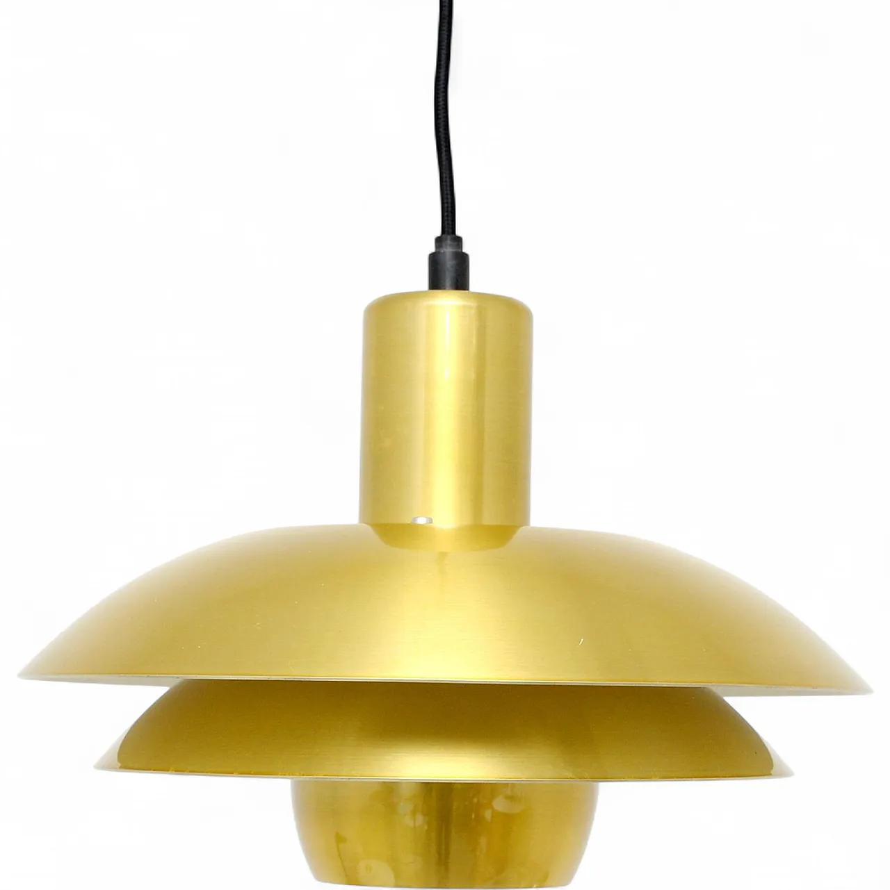 Golden Belux lamp, Denmark, 1970s 7