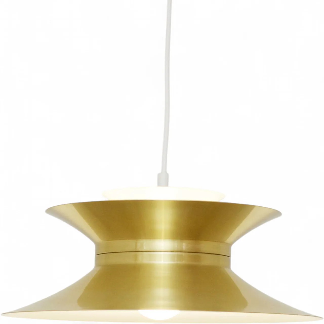 Golden Vitrika lamp, Denmark 1970s 6